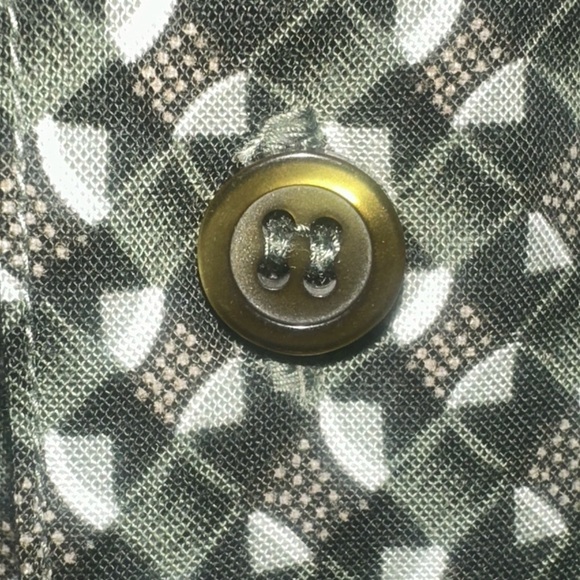 Knightsbridge Men's Green Patterned Relaxed button-down Shirt - Picture 9 of 9